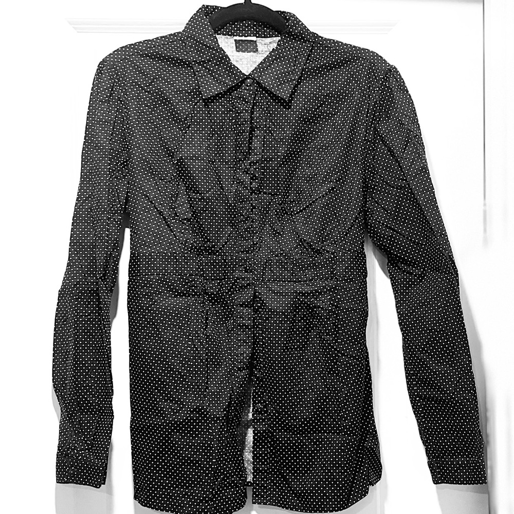 Matherhood maternity button up, long sleeve blouse